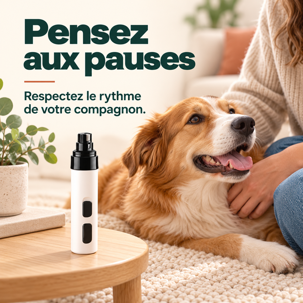 Pensez aux pauses et respectez le rythme de votre chien